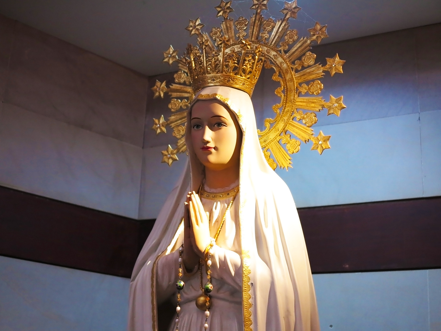 Virgin Mary with Golden Crown